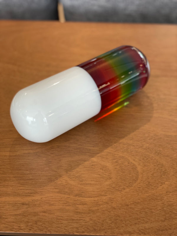 Píldora resina multicolor
