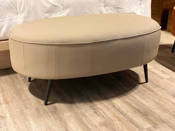 Banca oval Taupe