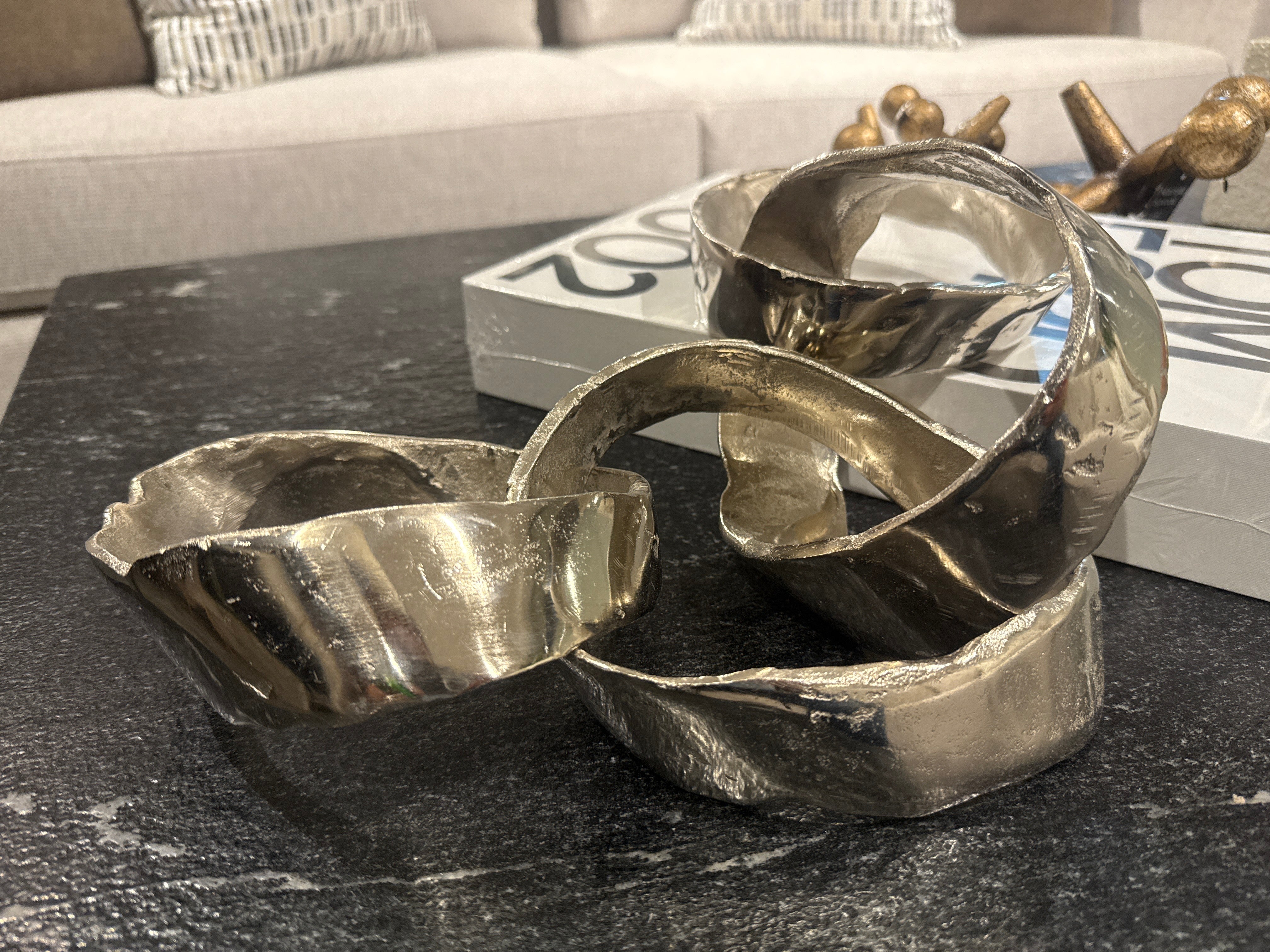 CADENA RIGIDA PLATA
