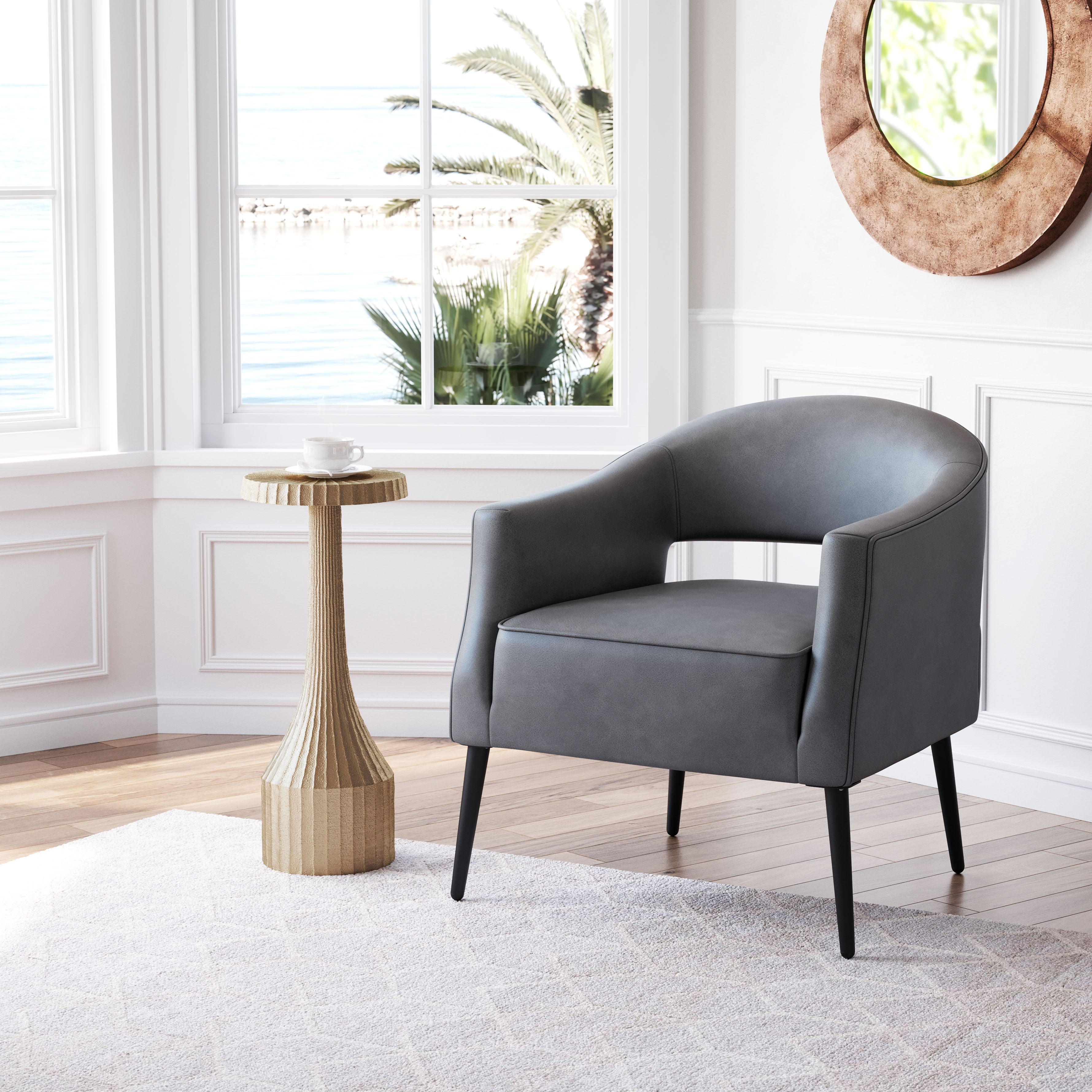 Wendy Mesa Lateral Antique Gold