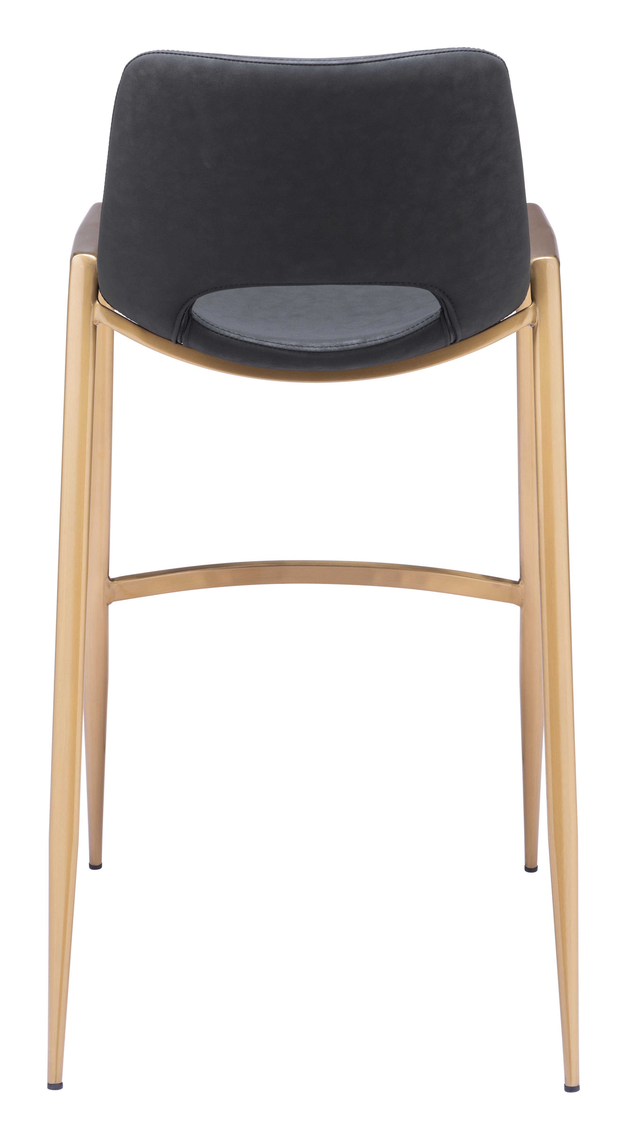 Desi Barstool Black & Gold