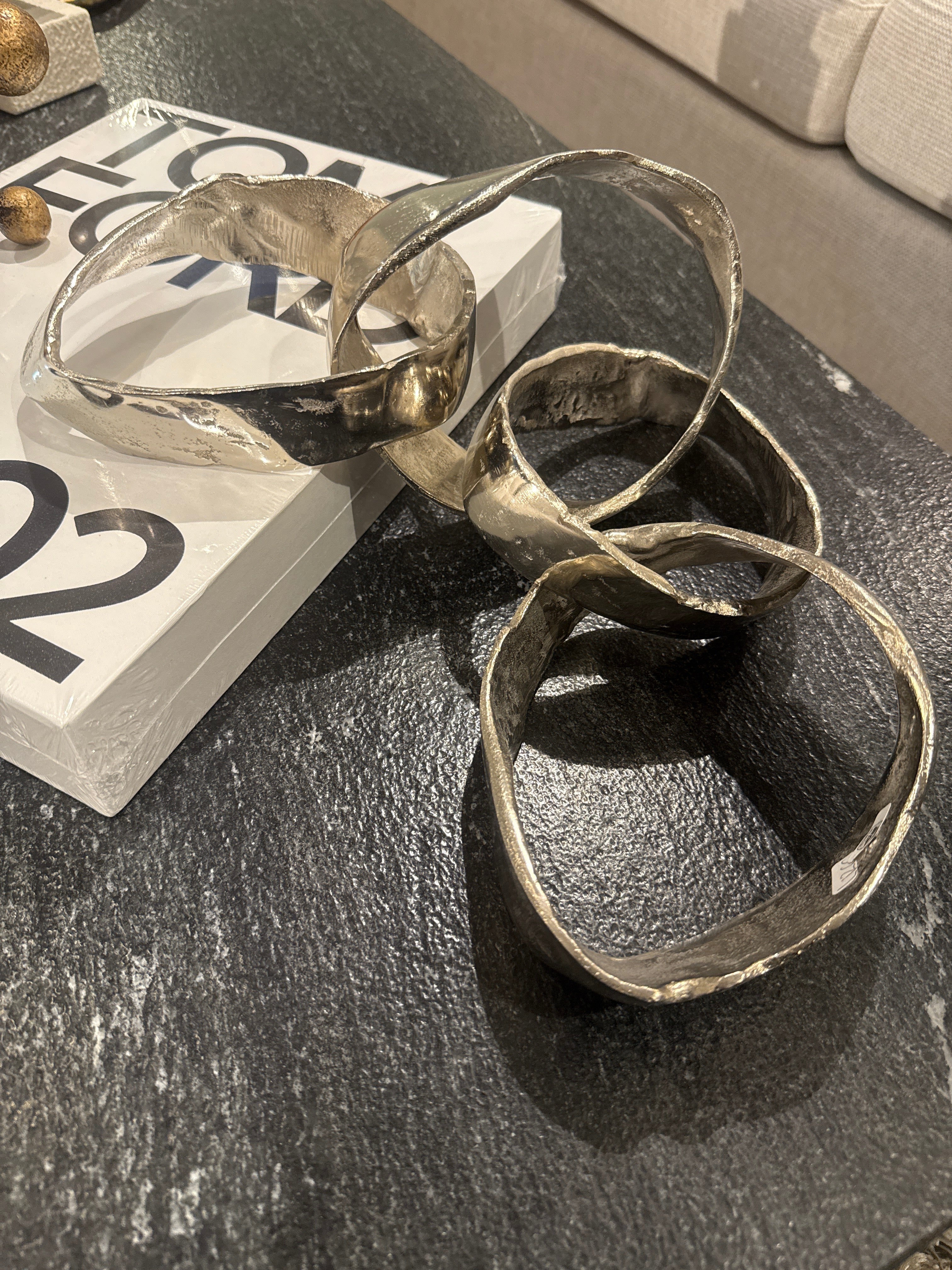 CADENA RIGIDA PLATA