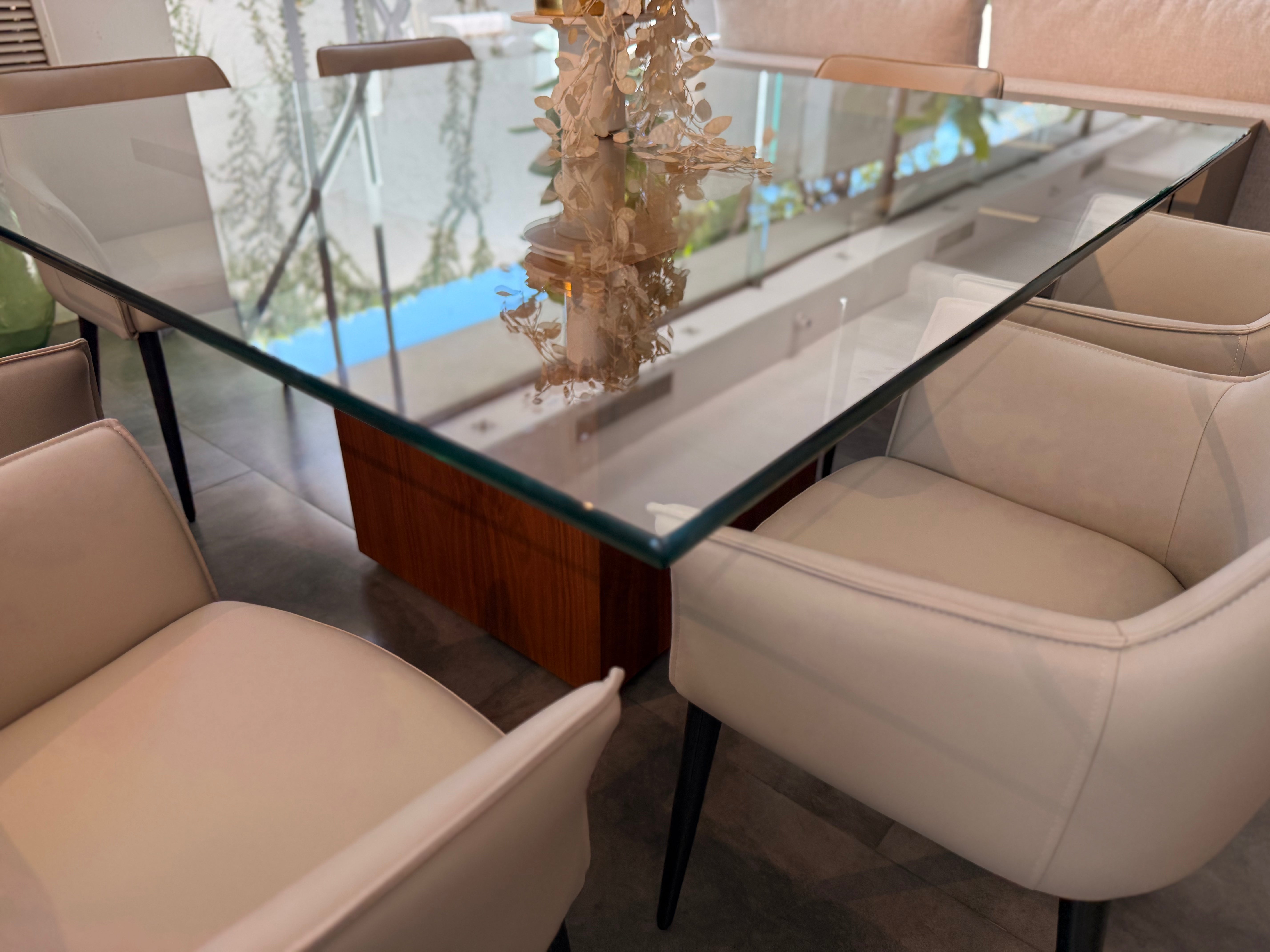 Base de comedor cuadrada